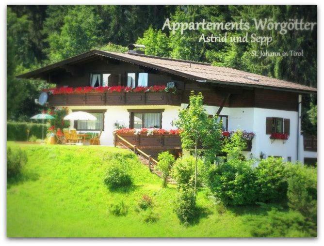 Appartement Wörgötter Astrid und Sepp Rettenbach Exterior foto